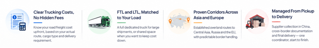 Clear Trucking Costs and Global Logistics