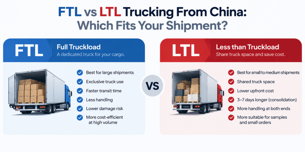 FTL vs LTL Trucking Comparison